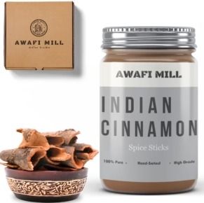 Awafi Mill Indian Cinnamon Sticks Dalchini Bottle of 100g